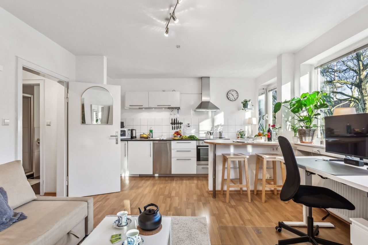 Zollverein open-plan living and kitchen